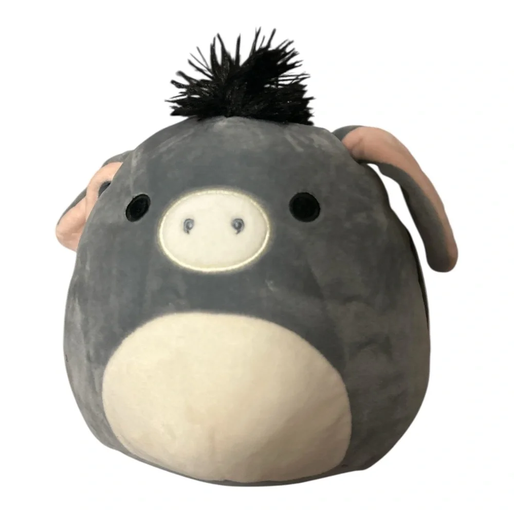 Squishmallows‎ 8” Jason Donkey Gray Cracker Barrel Exclusive